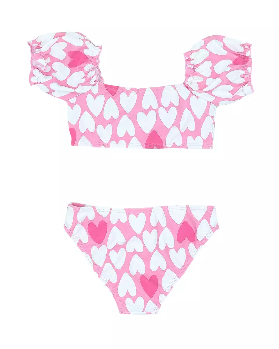 Feather 4 Arrow Blossom Bikini - Prism Pink