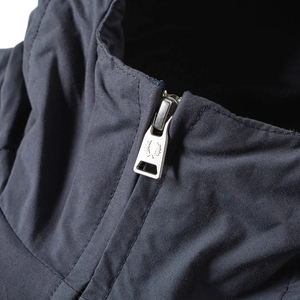 Fred Perry Hooded Zip JacketNavy