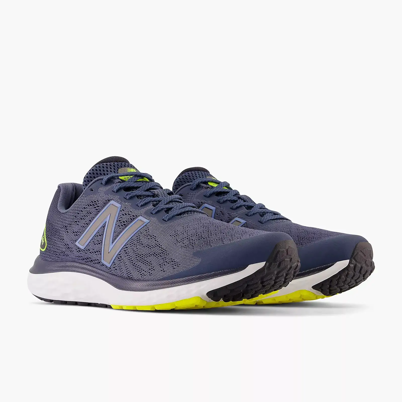 Fresh Foam 680v7 - Navy with Yellow