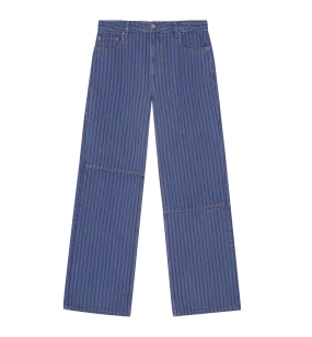 GANNI Stripe Izey Denim Jeans