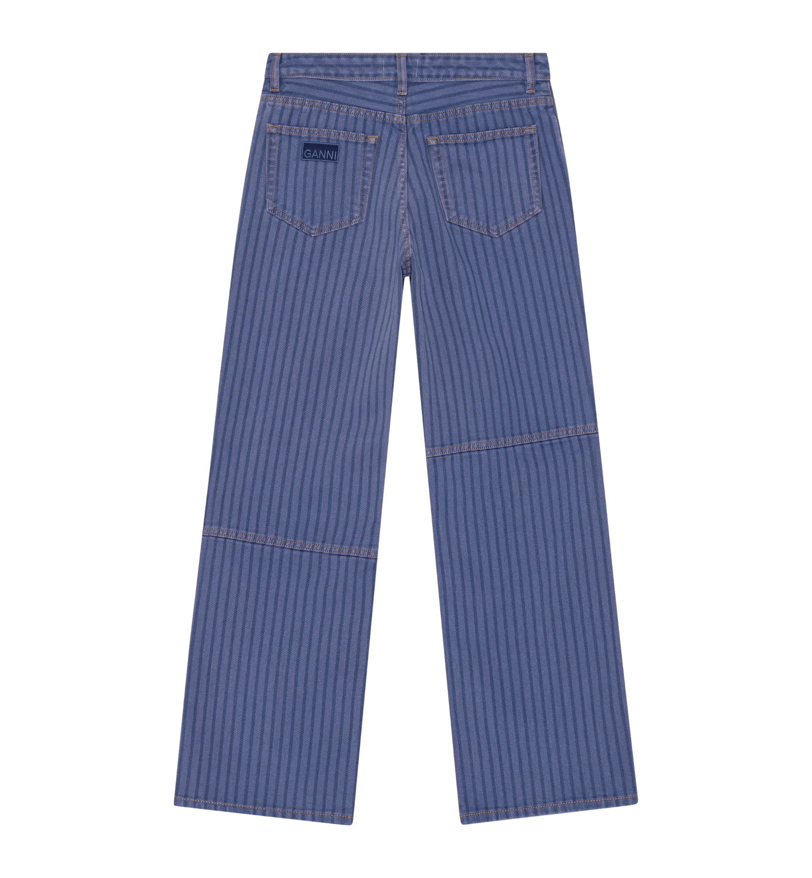 GANNI Stripe Izey Denim Jeans