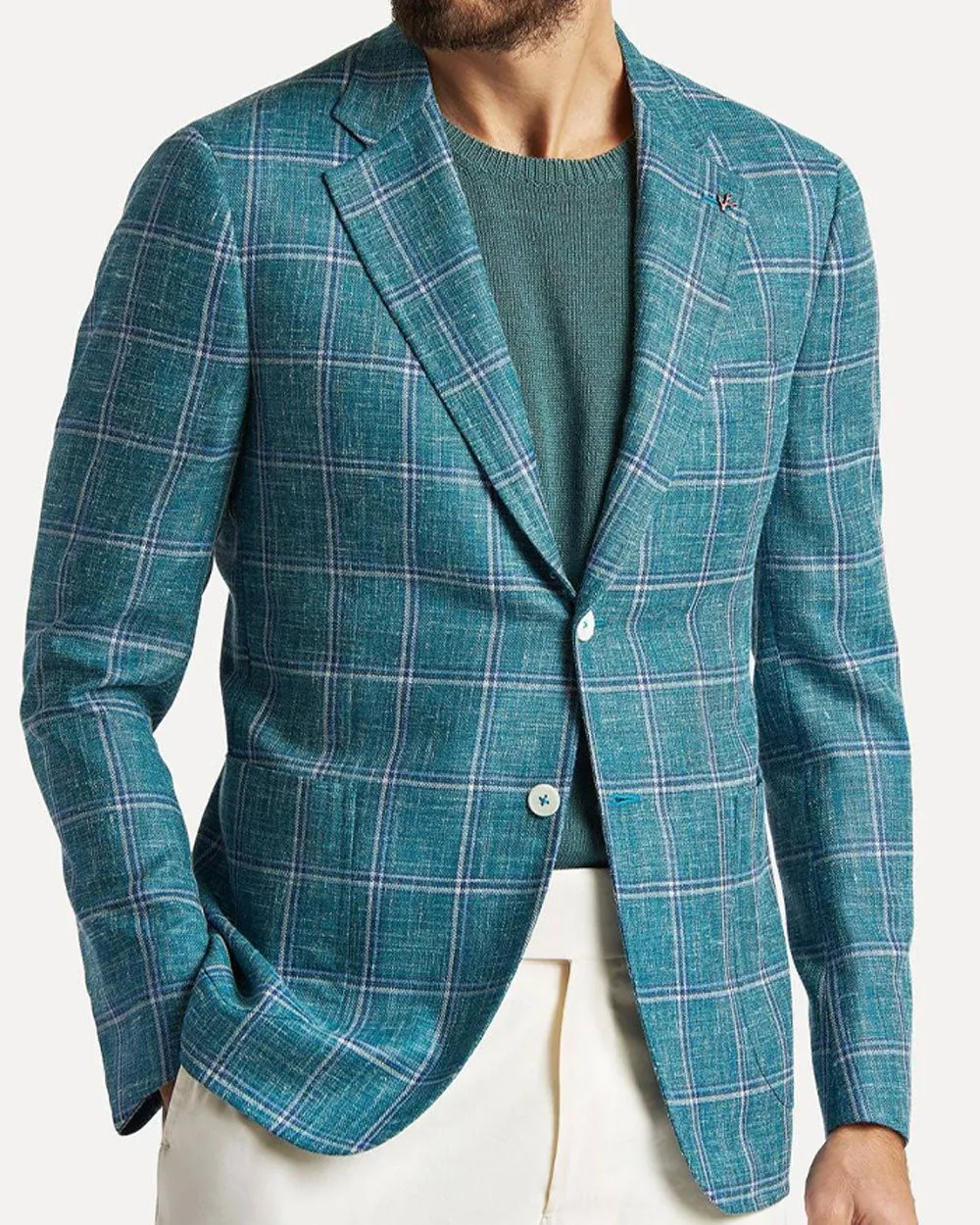 Green Windowpane Sportcoat