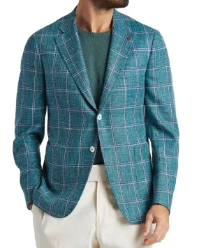 Green Windowpane Sportcoat