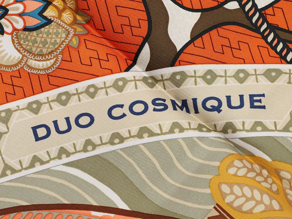 Hermès Duo Cosmique Silk Scarf 90cm