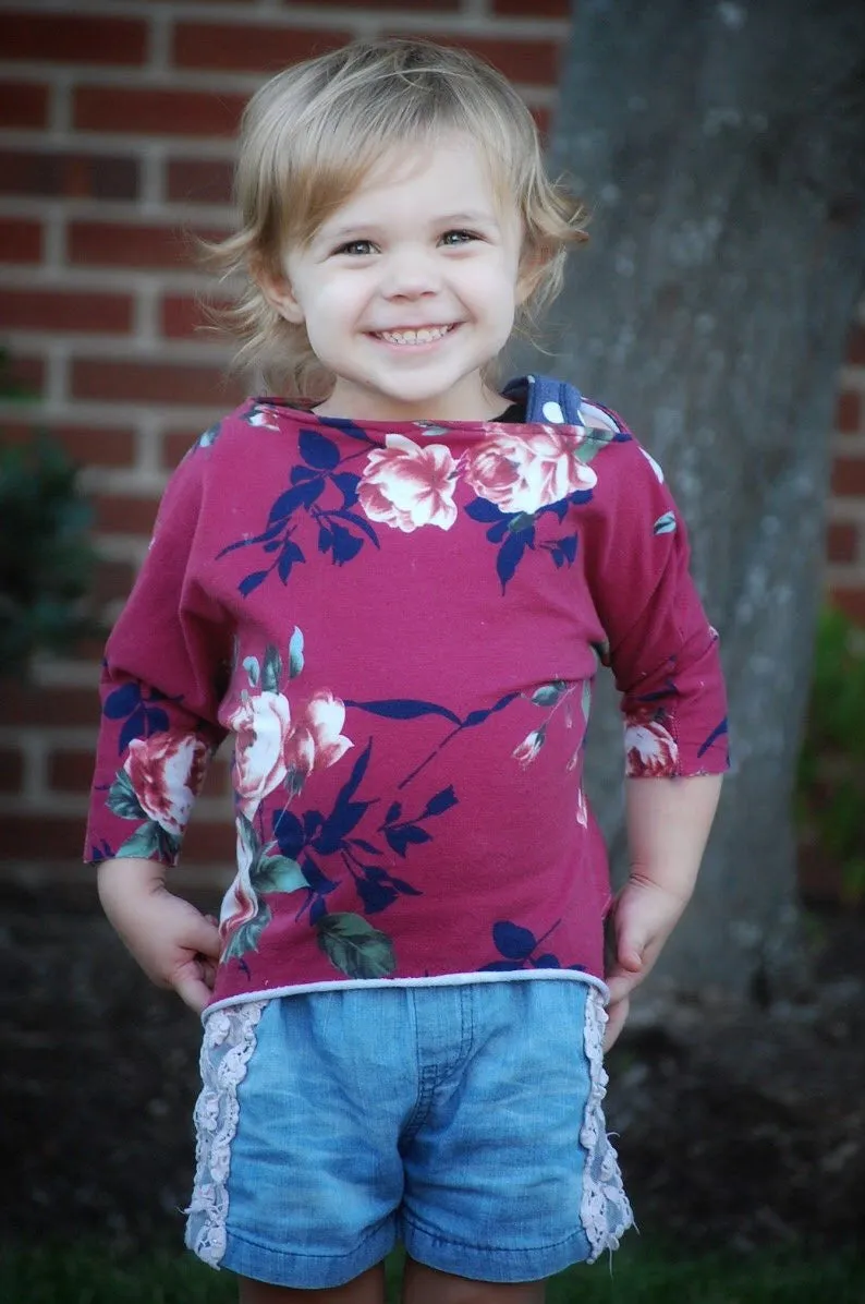 Hideaway PDF Pattern Girls' 2T-14