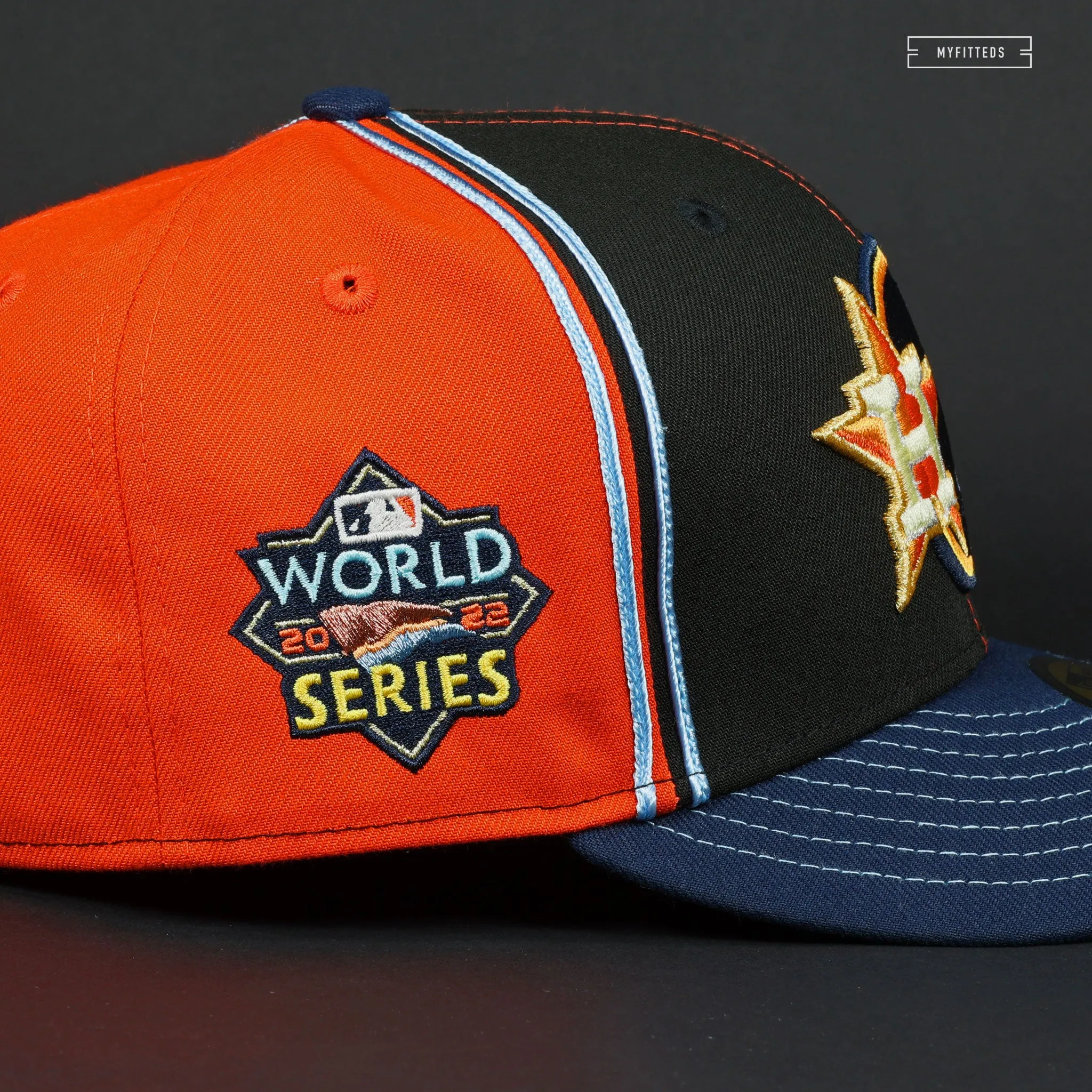 HOUSTON ASTROS 2022 WORLD SERIES ARTEMIS MISSION SUIT NEW ERA FITTED CAP