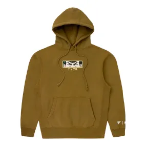 HXH KNUCKLE EYES HOODIE (OLIVE)