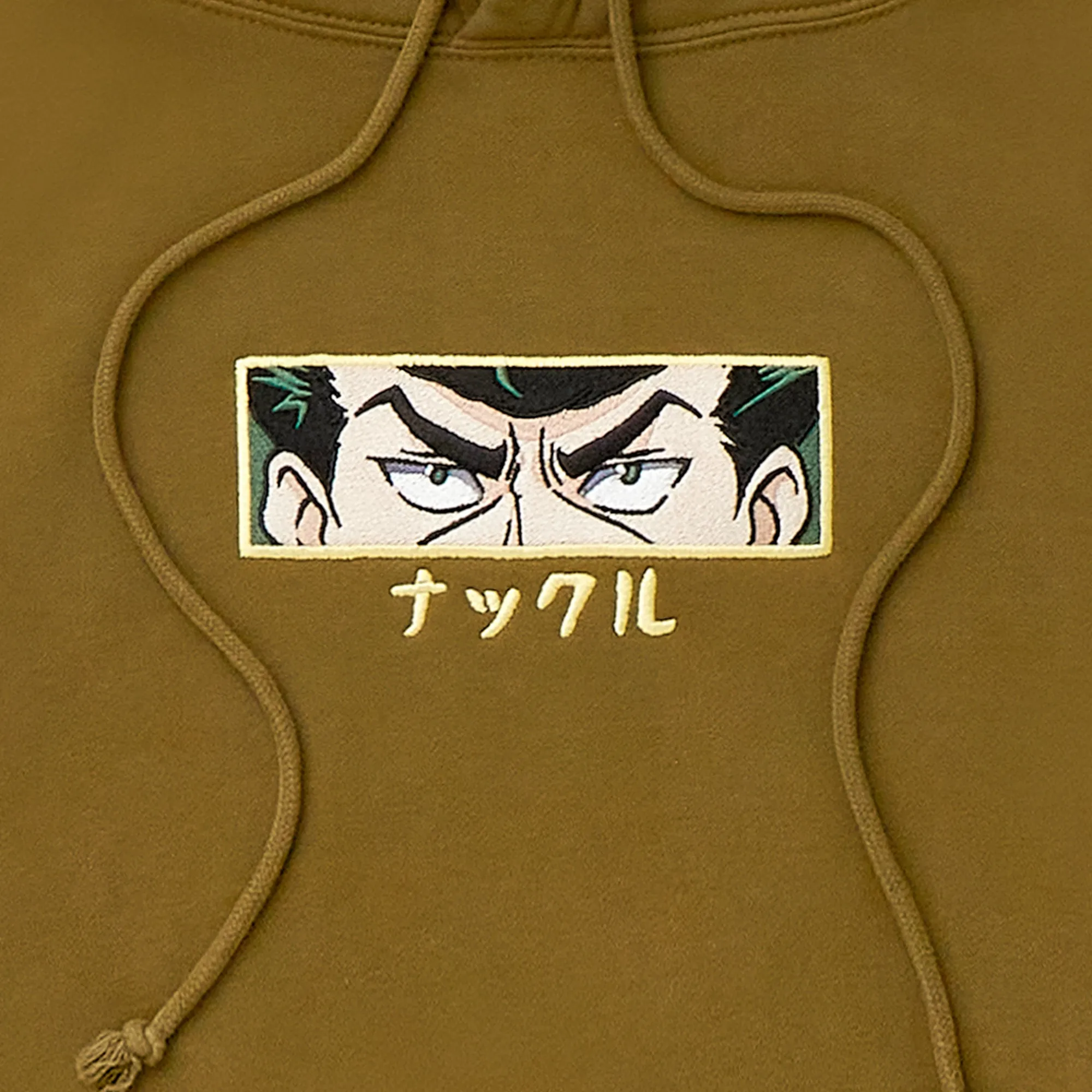 HXH KNUCKLE EYES HOODIE (OLIVE)