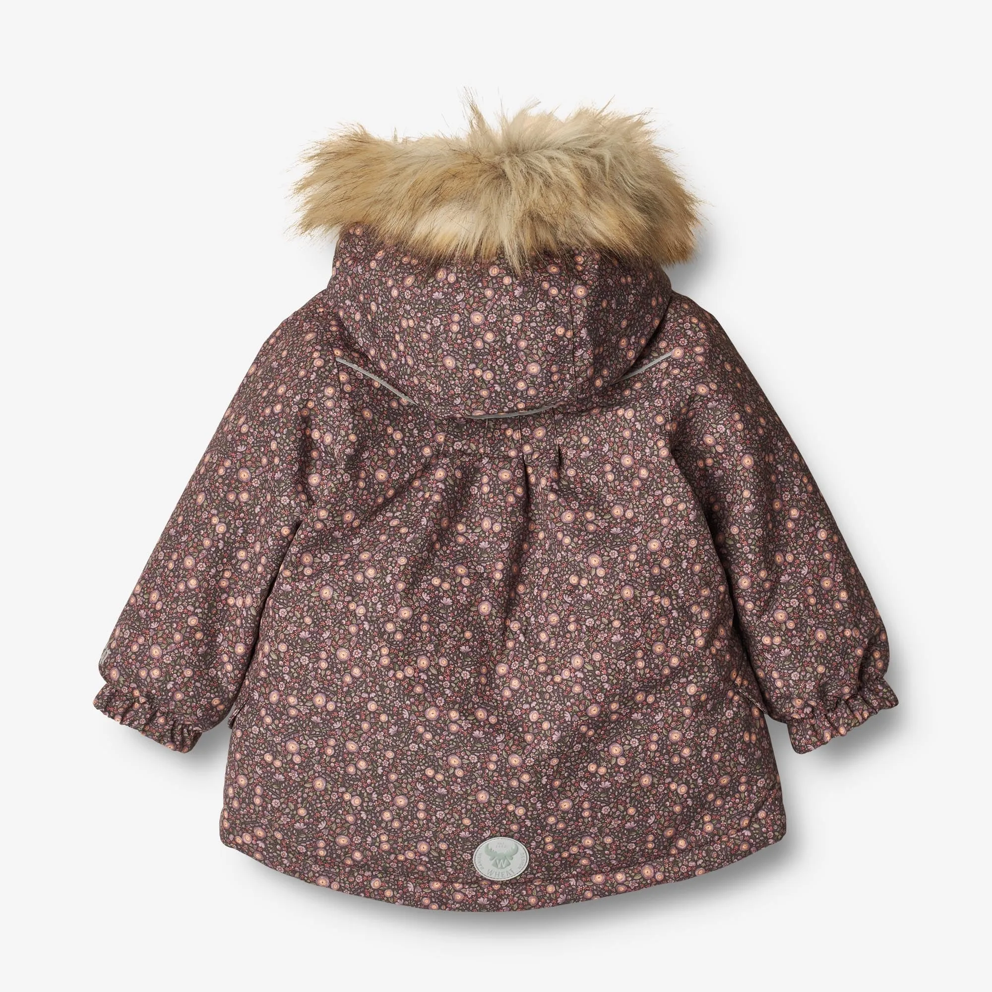 Jacket Mathilde Tech | Baby - eggplant buttercups