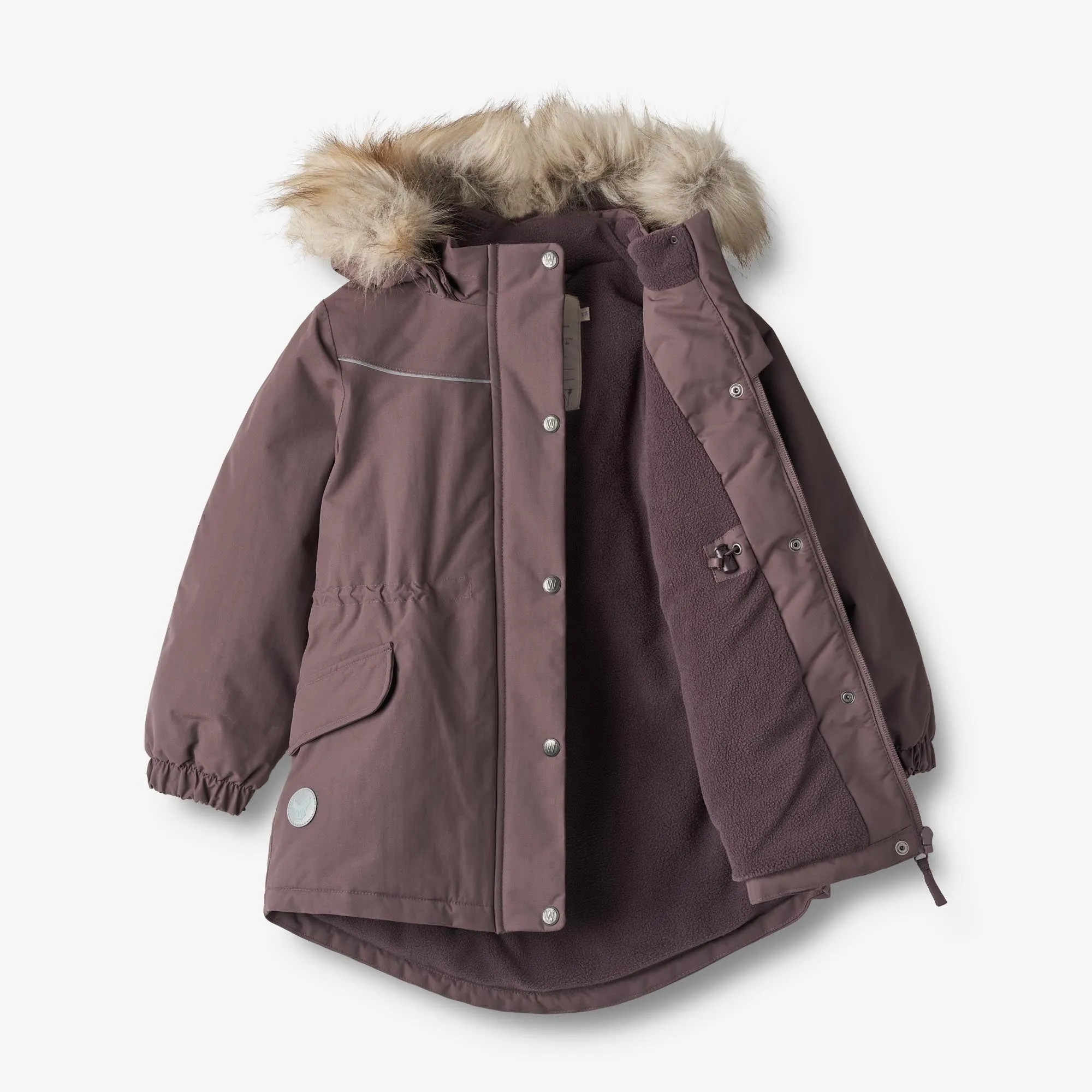 Jacket Mathilde Tech - plum