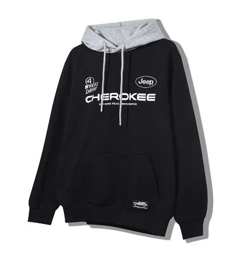 JEEP  |Cotton Hoodies & Sweatshirts