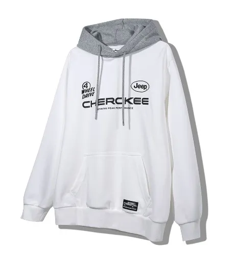 JEEP  |Cotton Hoodies & Sweatshirts