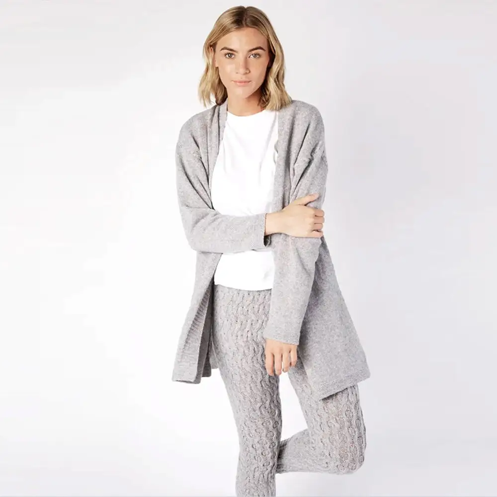 Jersey Edge To Edge Cardigan