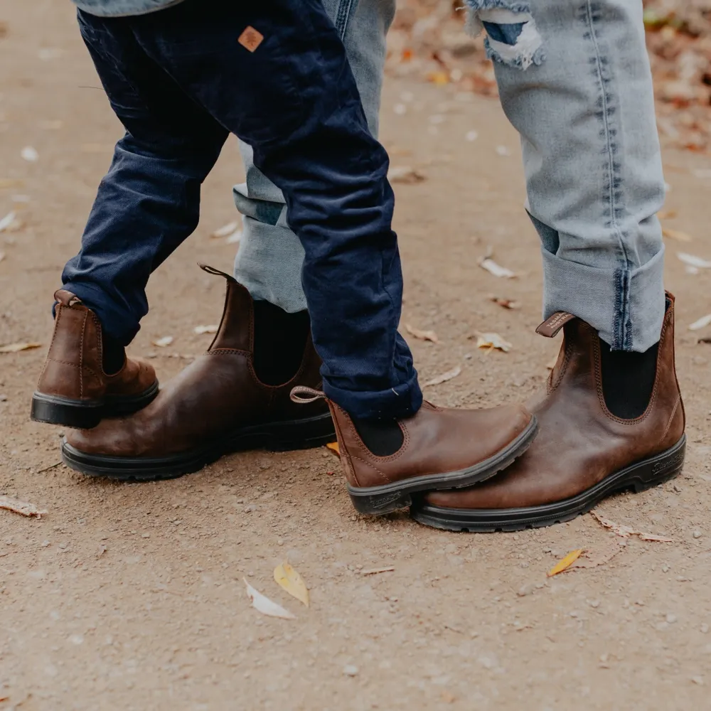 Kids' Series  Chelsea Boots  -  Antique Brown