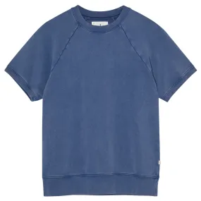 La Paz Man Paulino Short Sleeve Sweatshirt Blue