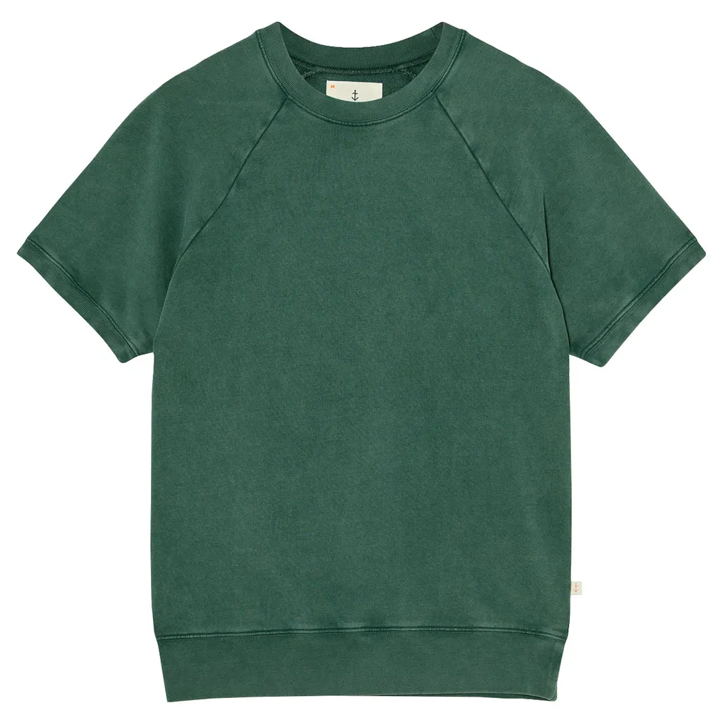 La Paz Man Paulino Short Sleeve Sweatshirt Sea Moss Green