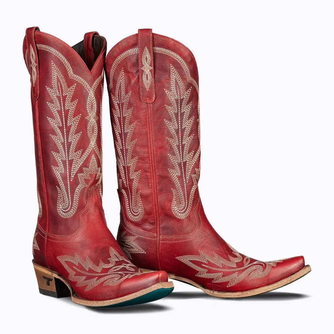 Lane Boots Women’s Smoldering Ruby Lexington Cowgirl Boots LB0488E