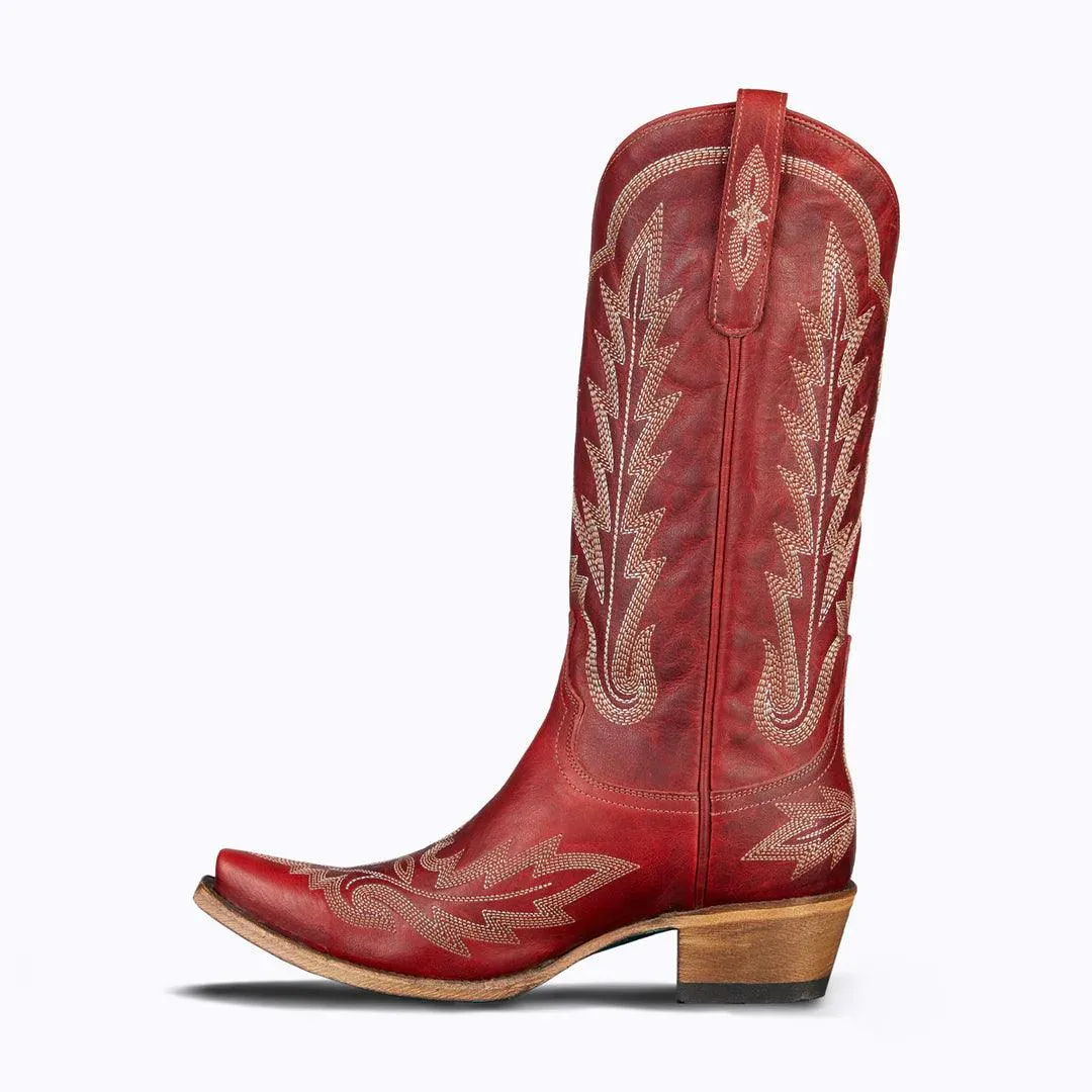 Lane Boots Women’s Smoldering Ruby Lexington Cowgirl Boots LB0488E