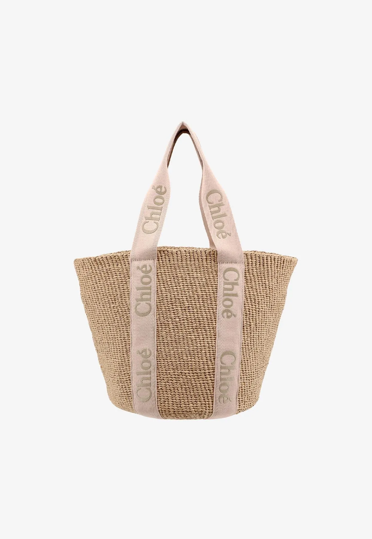 Large Woody Basket Tote Bag