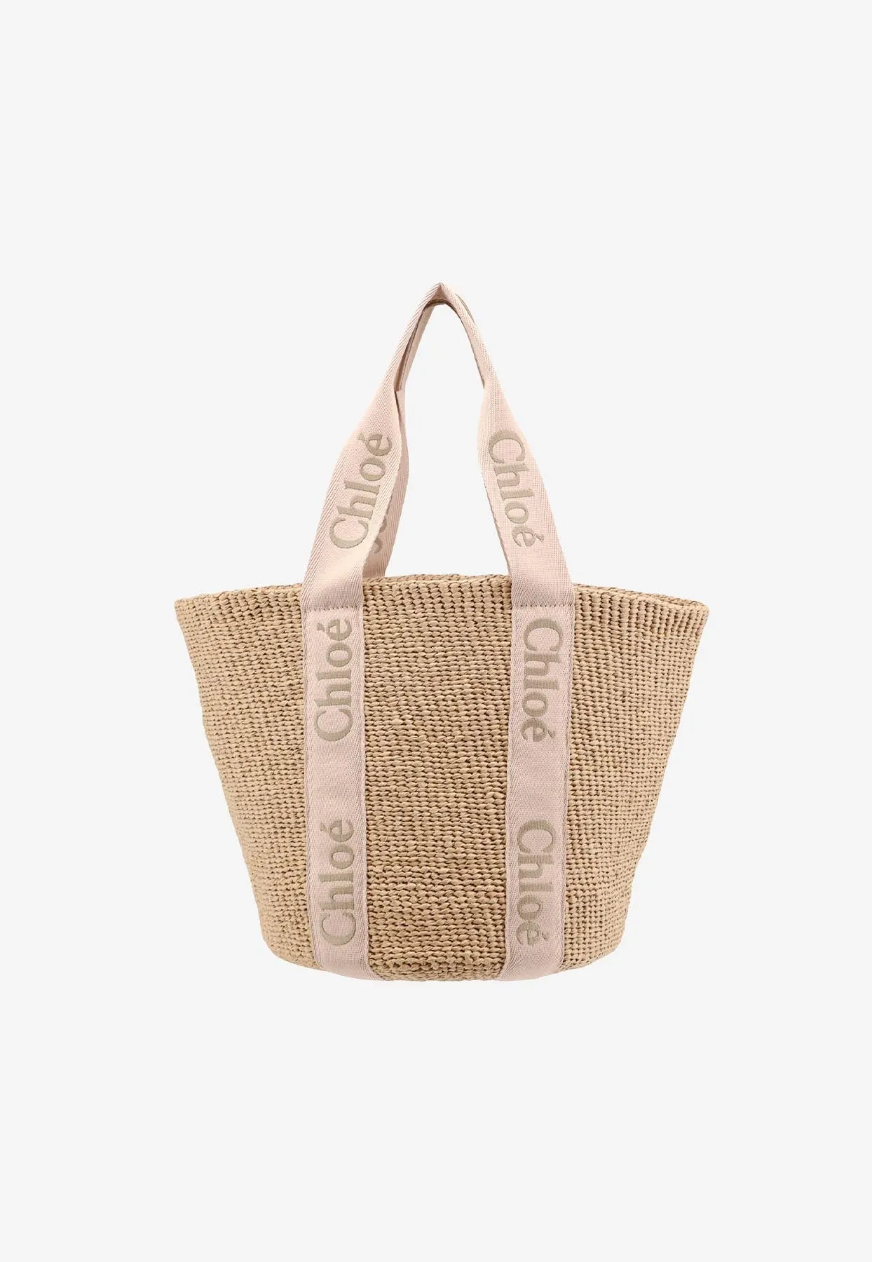 Large Woody Basket Tote Bag