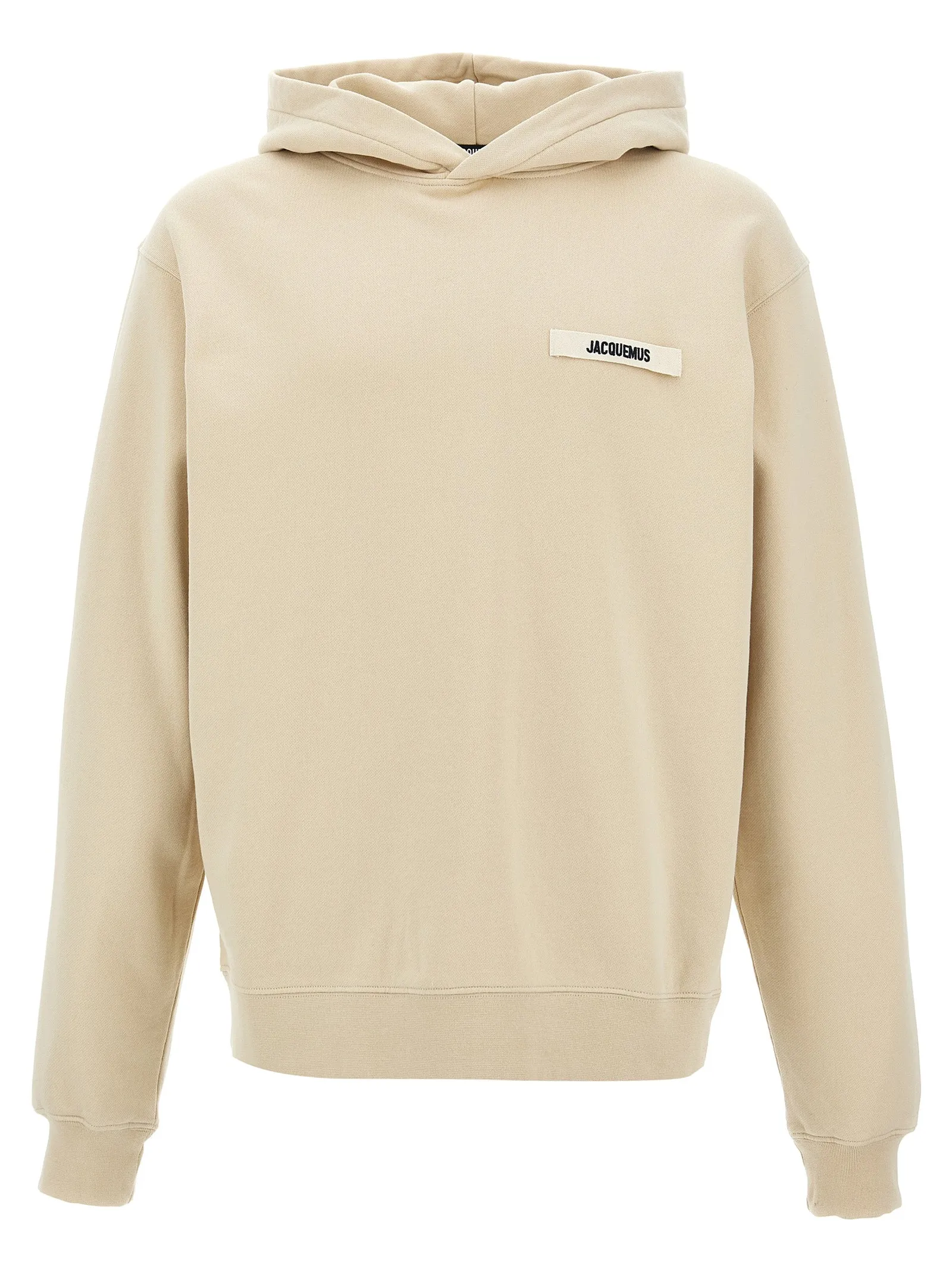 Le Hoodie Gros Grain Sweatshirt Beige