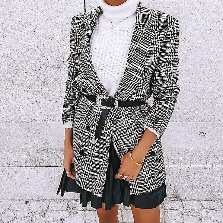 ‘LE PLAID’ CLASSICAL BLAZER