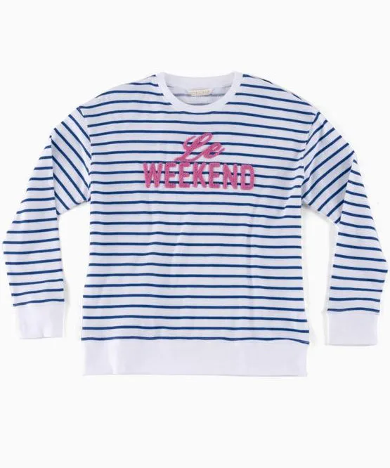 Le Weekend Sweatshirt - Sky