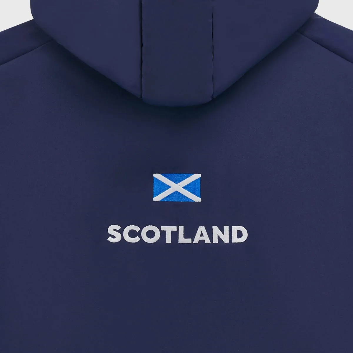 Macron Scotland Rugby Padded Jacket Navy