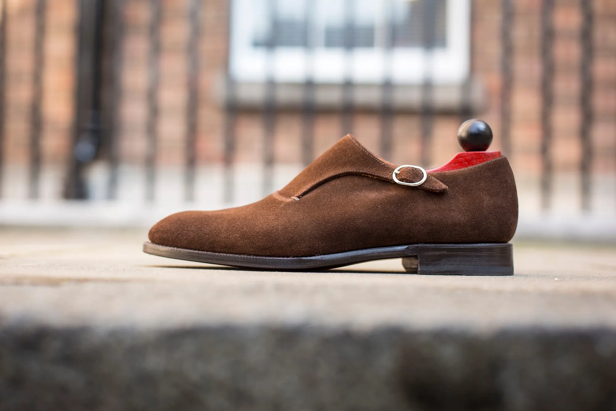 Madrona - MTO - Dark Brown Suede - NGT Last - Single Leather Sole