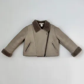 Marie-Chantal Lambskin Aviator Style Jacket: 3 Years