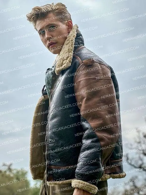 Masters Of The Air Austin Butler Leather Jacket - New American Jackets