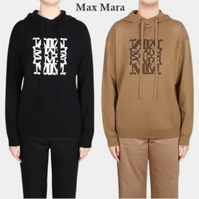 MaxMara  |Wool Logo Hoodies & Sweatshirts