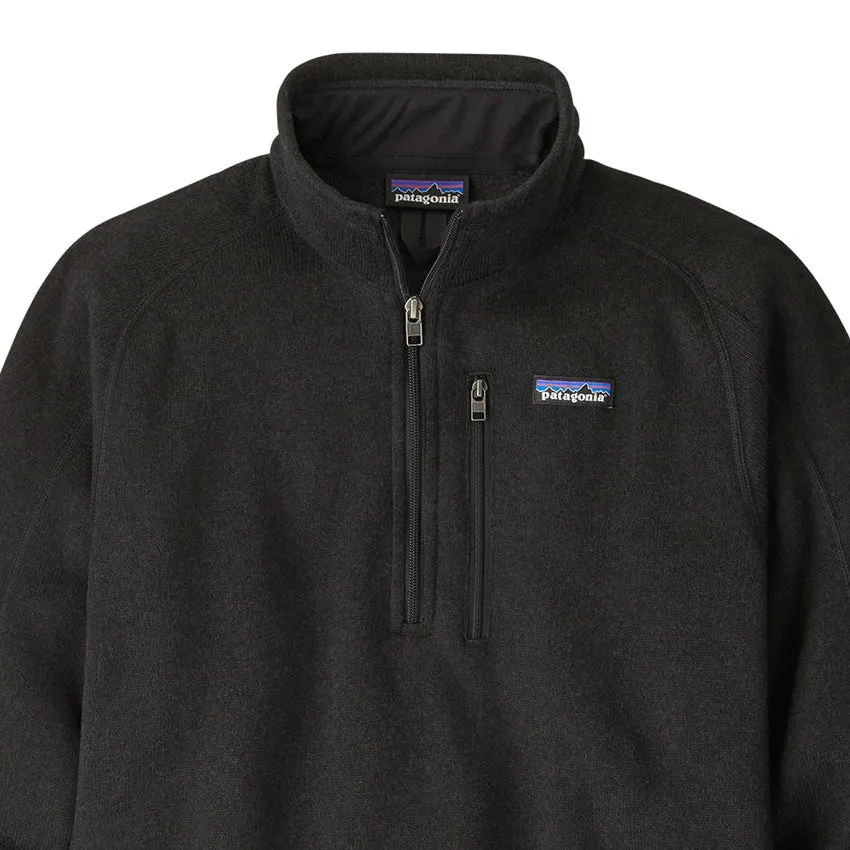 Men's Better Sweater 1/4 Zip - Black