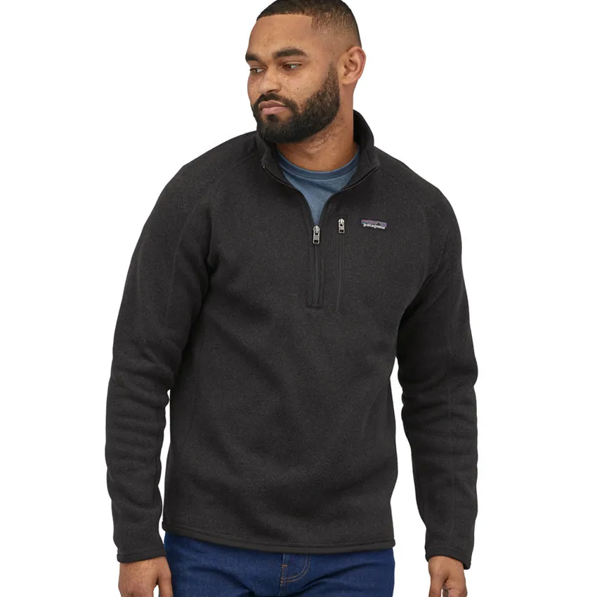 Men's Better Sweater 1/4 Zip - Black