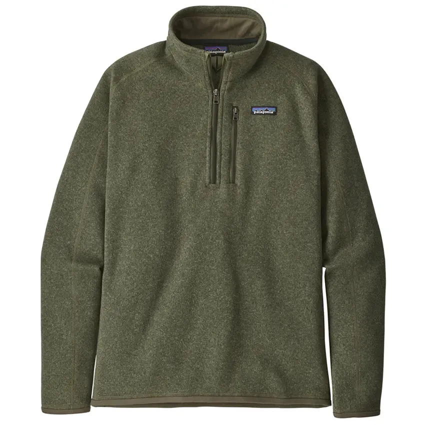 Men's Better Sweater 1/4 Zip - Industrial Green