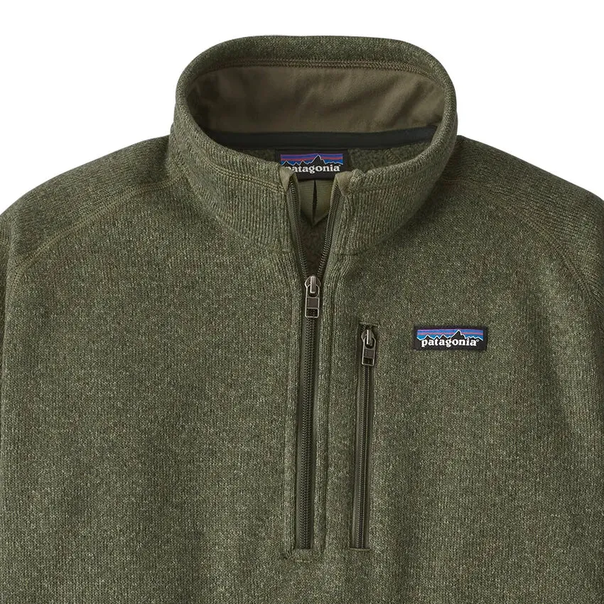 Men's Better Sweater 1/4 Zip - Industrial Green