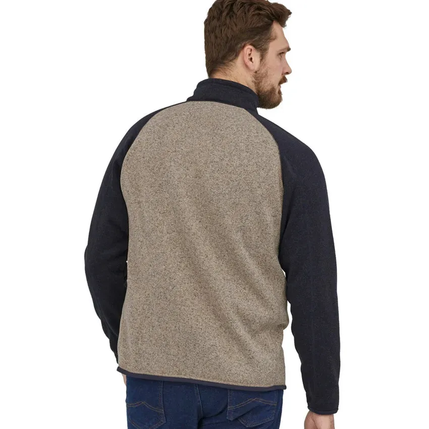 Men's Better Sweater 1/4 Zip - Oar Tan