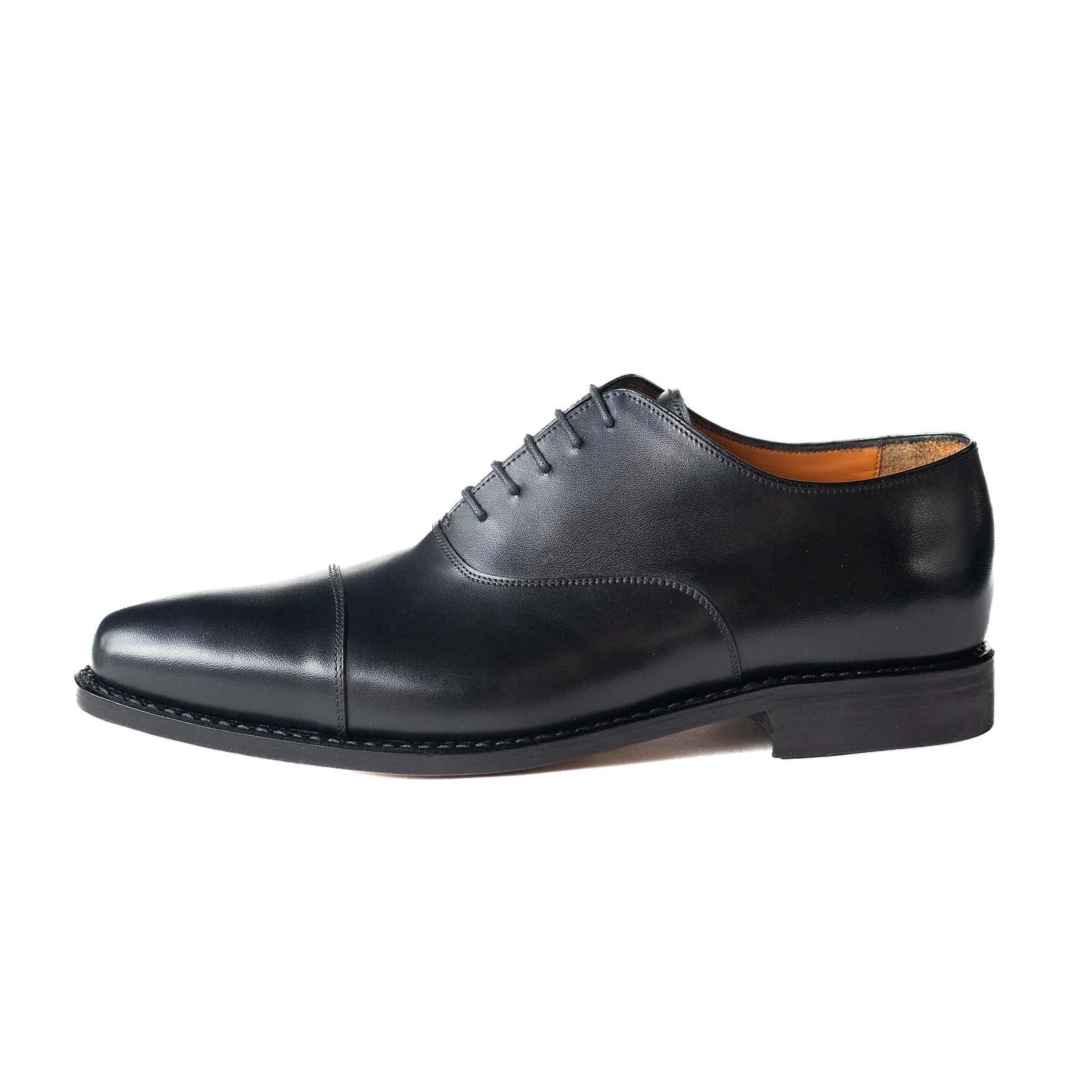 Men's Cap Toe Oxford / Black 98060