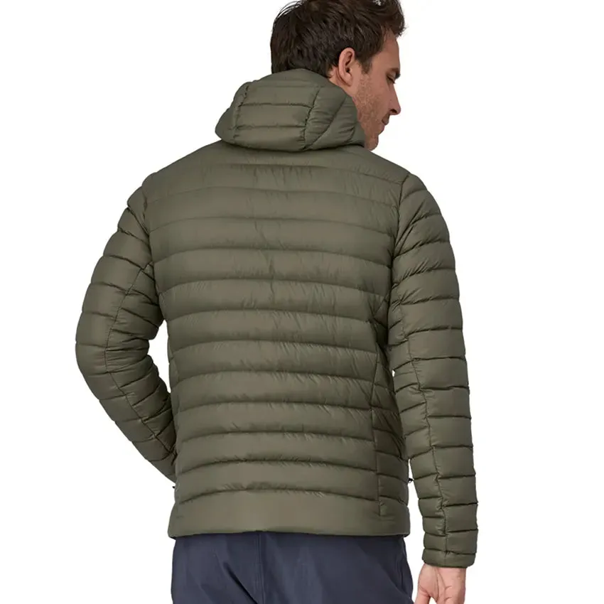 Men's Down Sweater Hoody - Basin Green