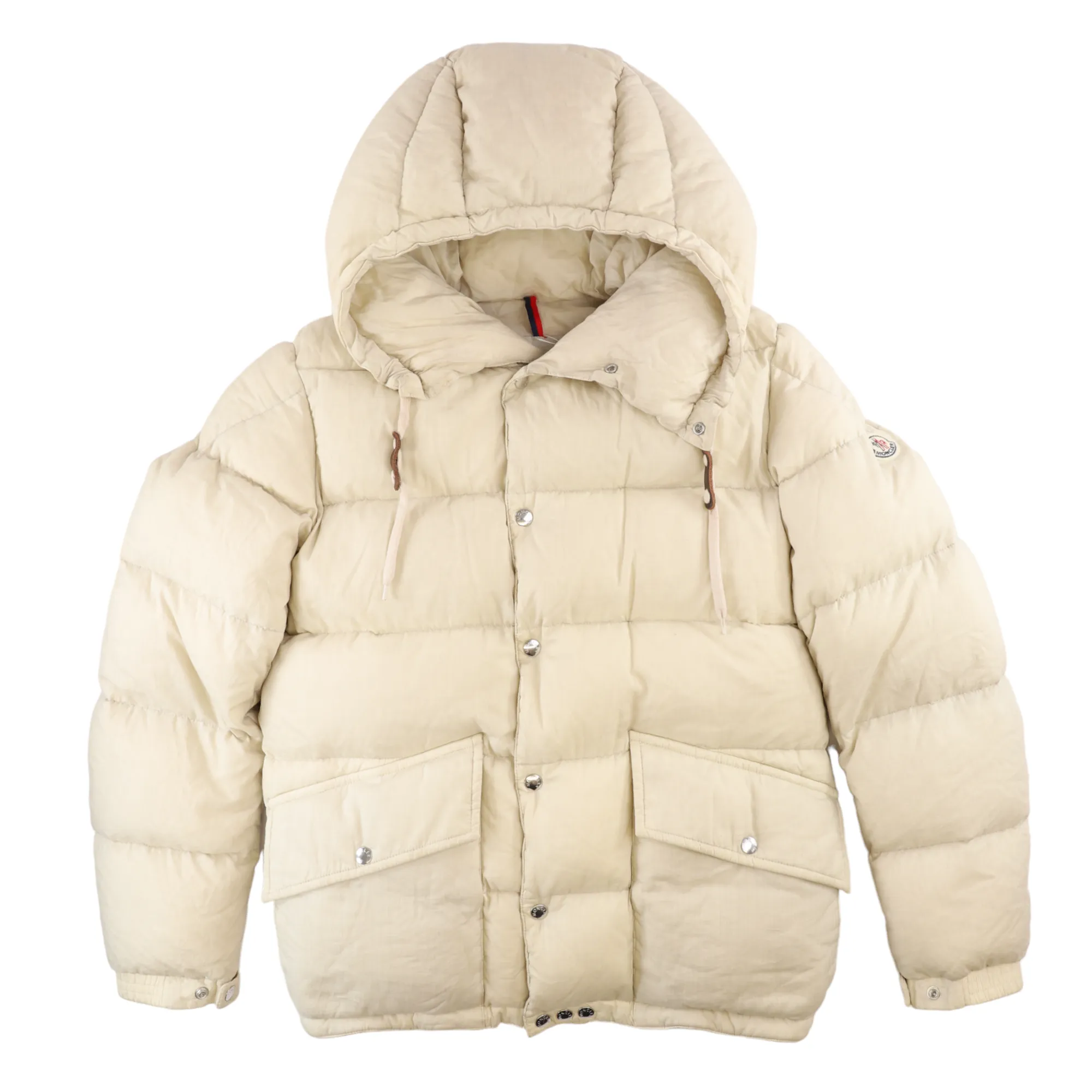 Men's Montclar Down Jacket Cream Size 3 / L