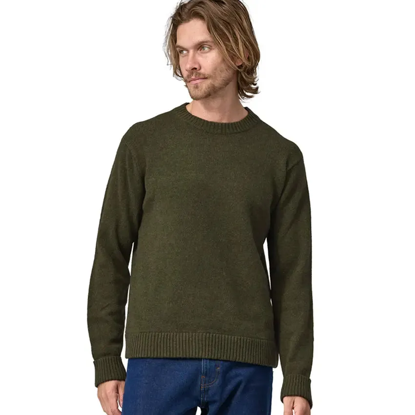 Men's Recycled Wool-Blend Sweater - Basin Green