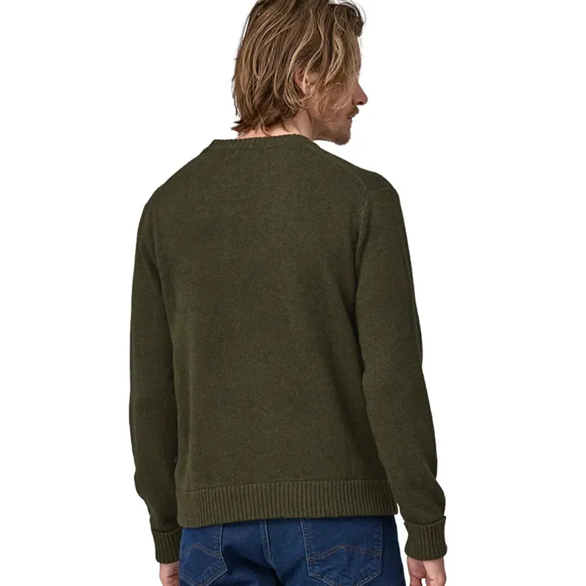 Men's Recycled Wool-Blend Sweater - Basin Green