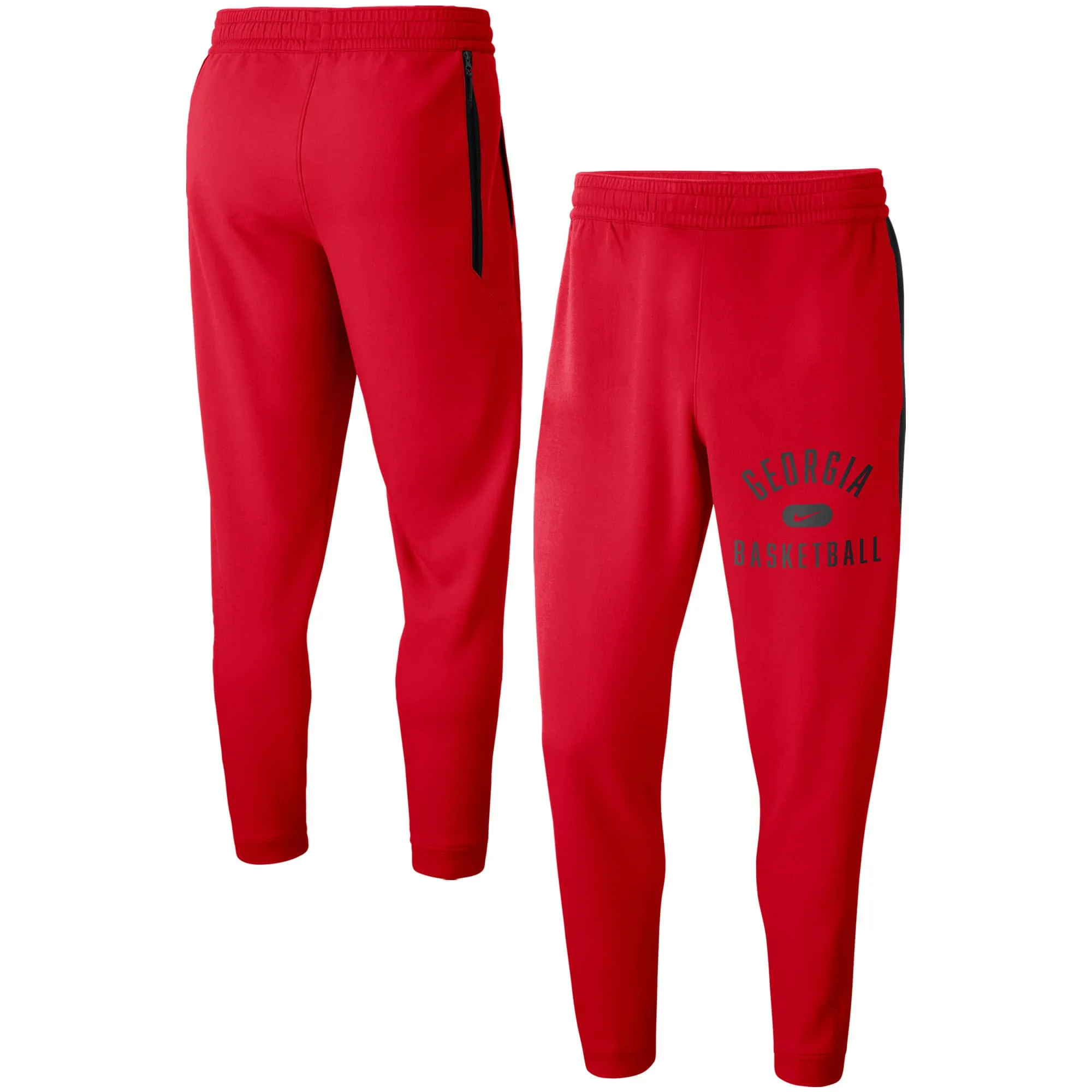 Men's Nike Red Georgia Bulldogs Spotlight Performance Team Pants