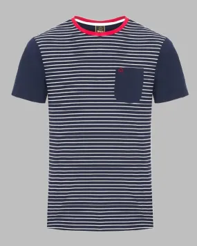 Merc London EATON T Shirt Navy