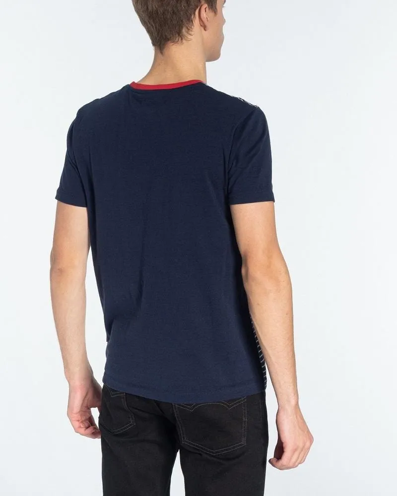 Merc London EATON T Shirt Navy