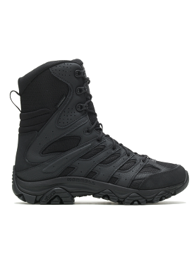 Merrell Men's Moab 3 8 Tactical Zip Waterproof Boot - Black