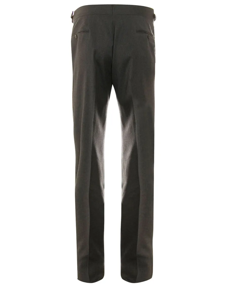 Mid Grey Wool Dress Trouser