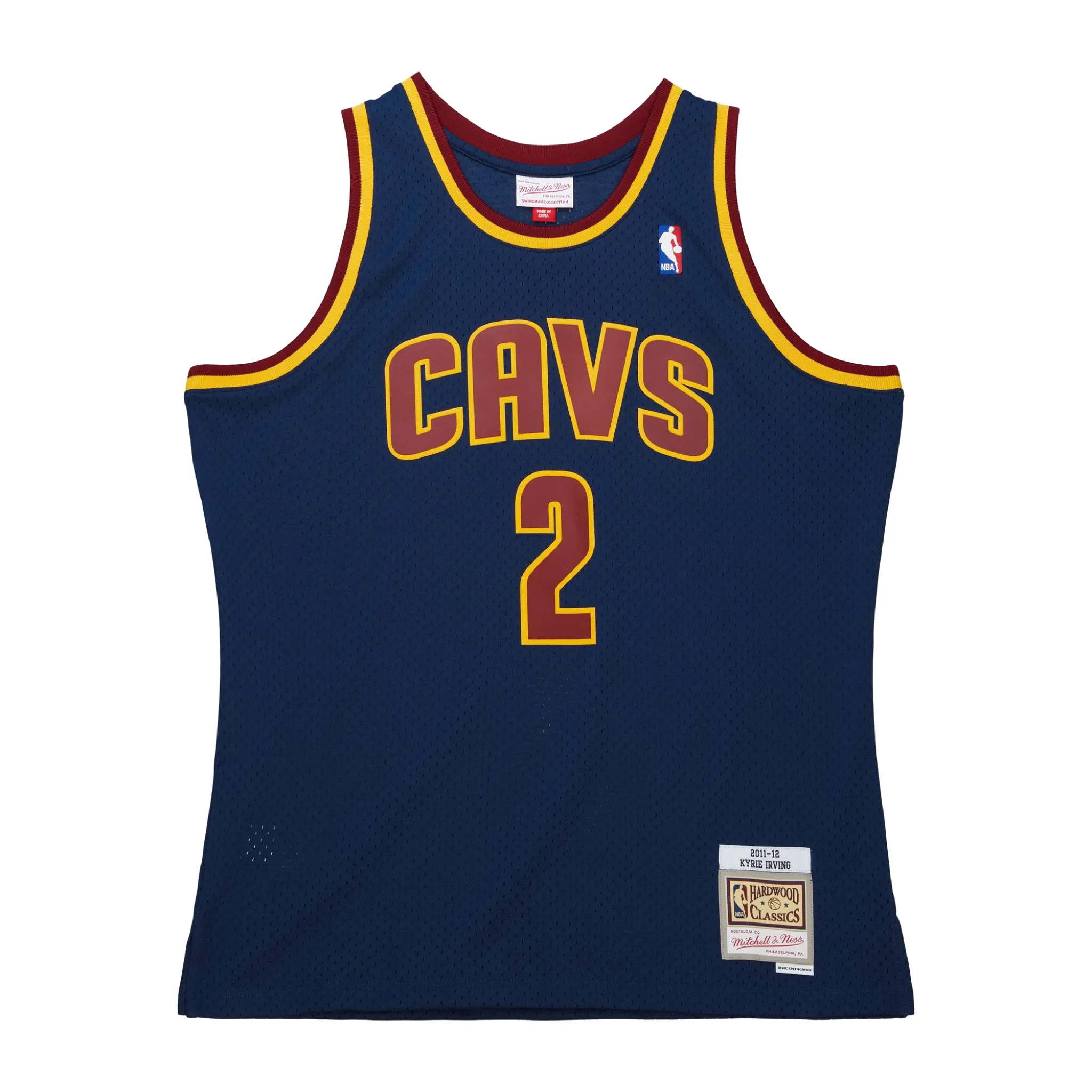 Mitchell N Ness Swingman Kyrie Irving Cleveland Cavaliers Alternate 2011-12 Jersey