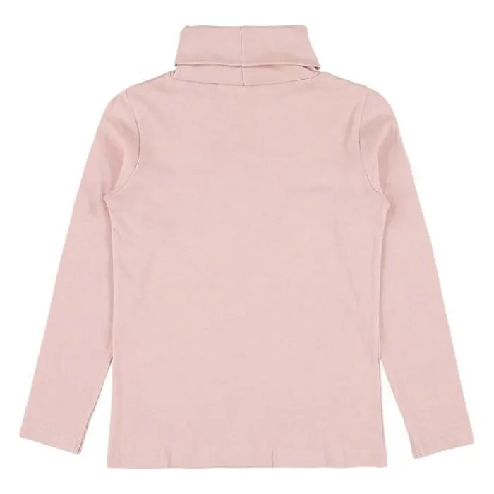 Morley Child Girl Tyla Turtleneck Shirt Rose Pink