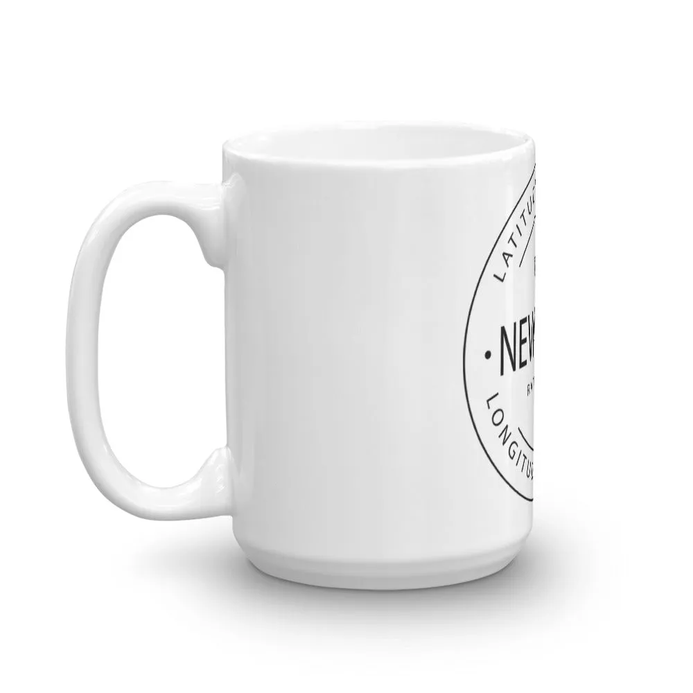 New Jersey - Mug - Latitude & Longitude